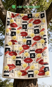 Chanel Throw Blankets